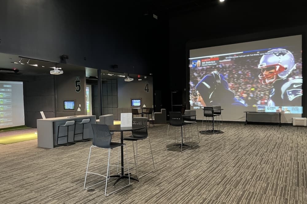 Golfinity also serves as a venue for special celebrations and corporate events. (Zacharia Washington/Community Impact) 
