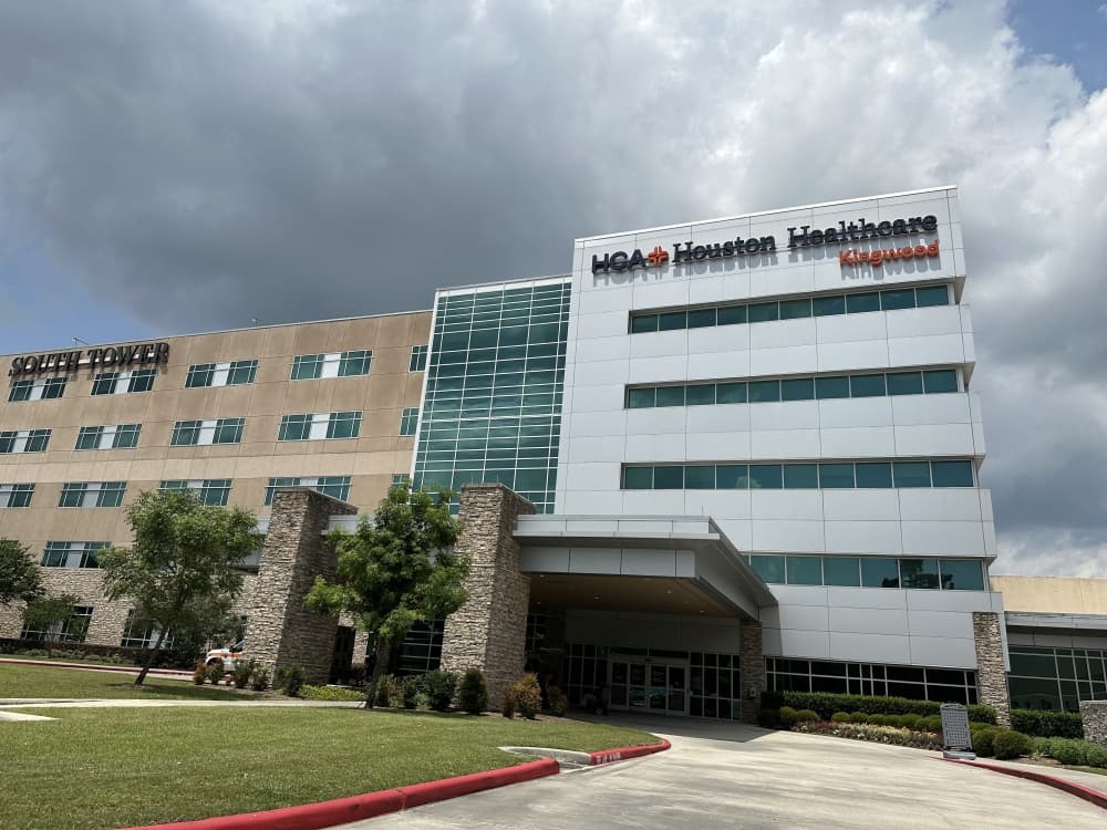 An exterior photo of HCA Houston Healthcare Kingwood
