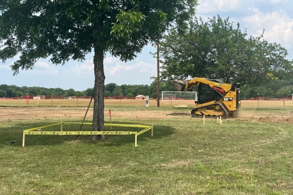Construction begins on 4 new Keller pickleball courts
