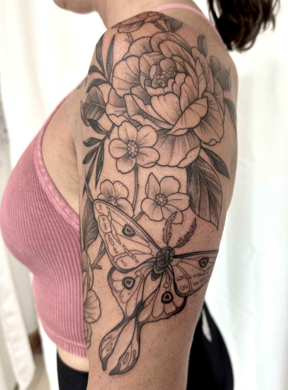 Braeden Cordova specializes in both black and white and color tattoos. (Courtesy Braeden Cordova)