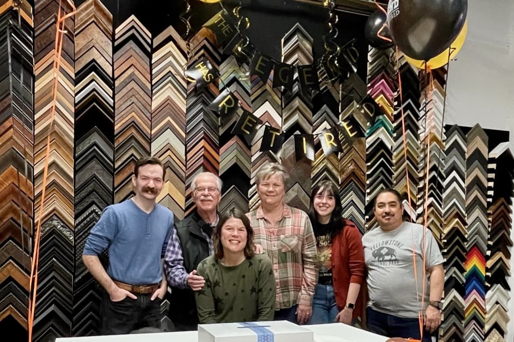 The FrameSmith celebrates 40 years in Dallas creating custom-frames