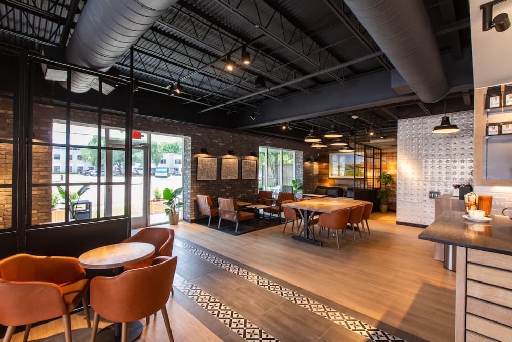 This is a photo of the interior of new coffee shop Coffee Fellows