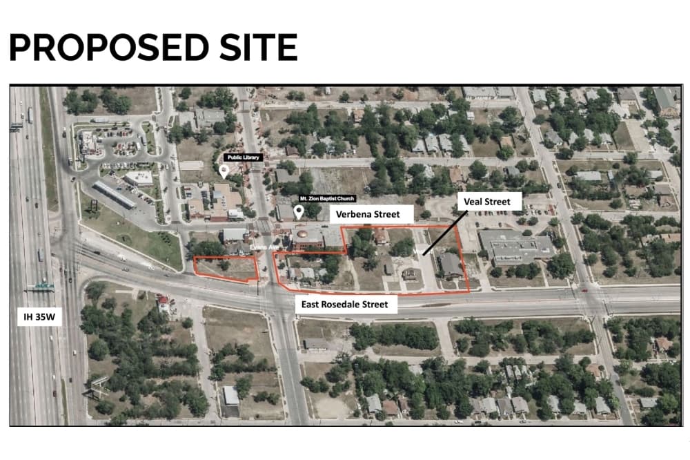 Proposed site for National Juneteenth Museum