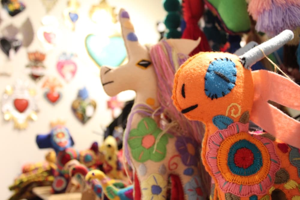 knitted stuffed animal