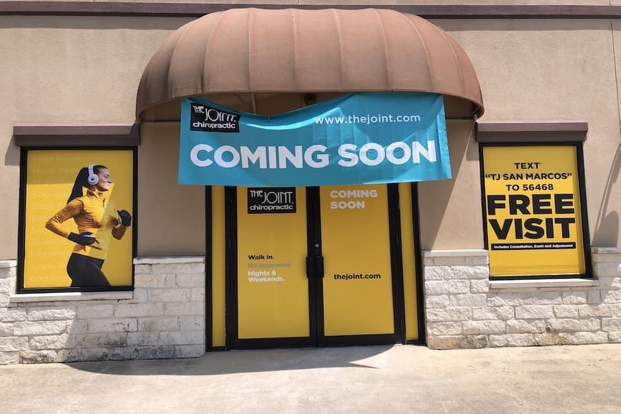 The Joint Chiropractic coming soon to San Marcos