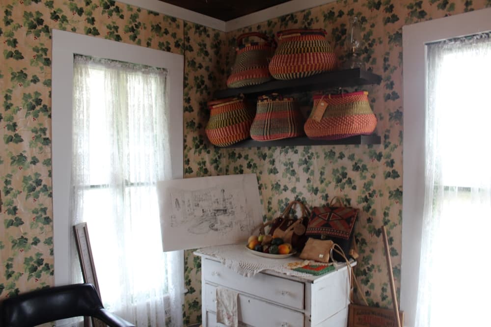 Interior of the Plano African American Museum