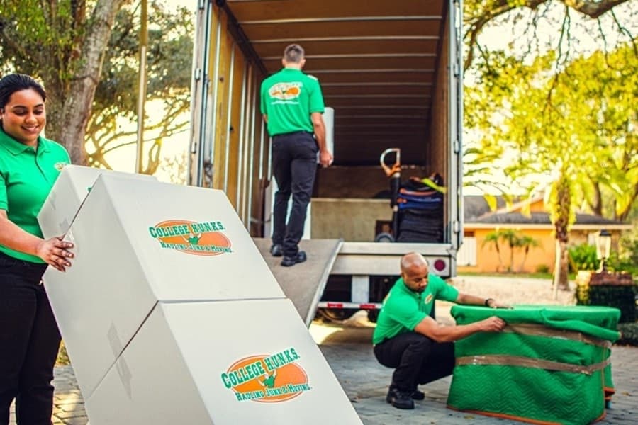College HUNKS now hauling junk and more in Keller