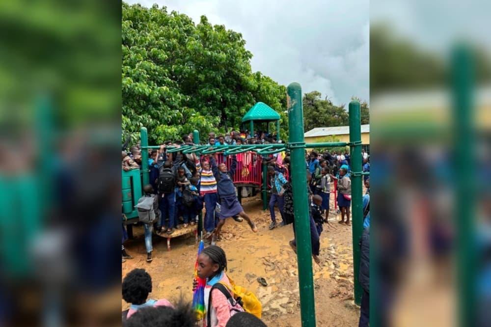 McKinney playgrounds relocated to serve communities overseas