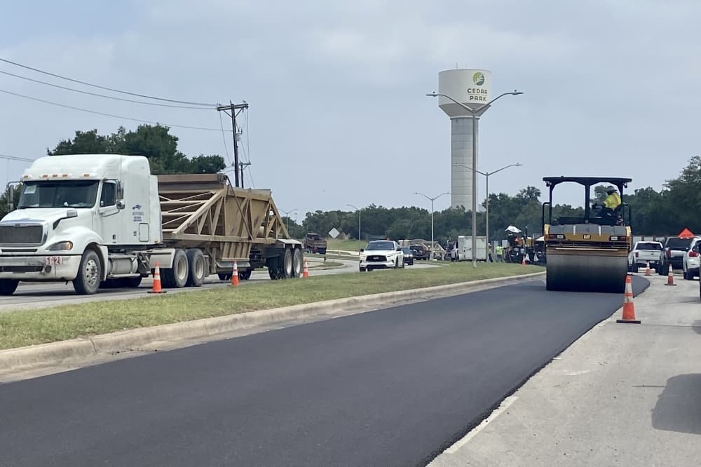 Major road resurfacing begins at Vista Ridge Boulevard in Cedar Park