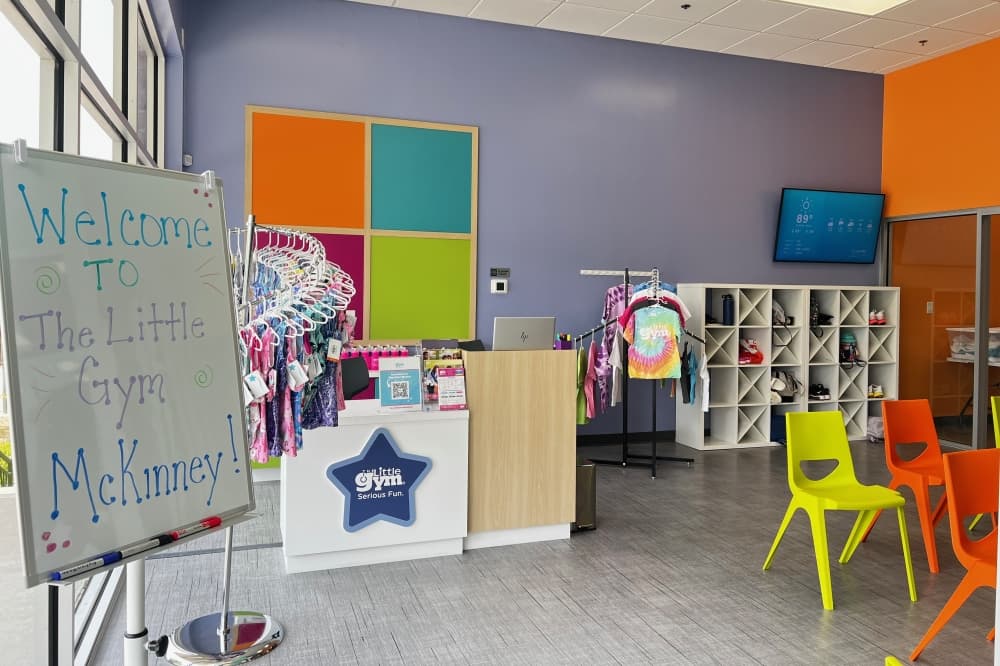 The Little Gym of McKinney front lobby
