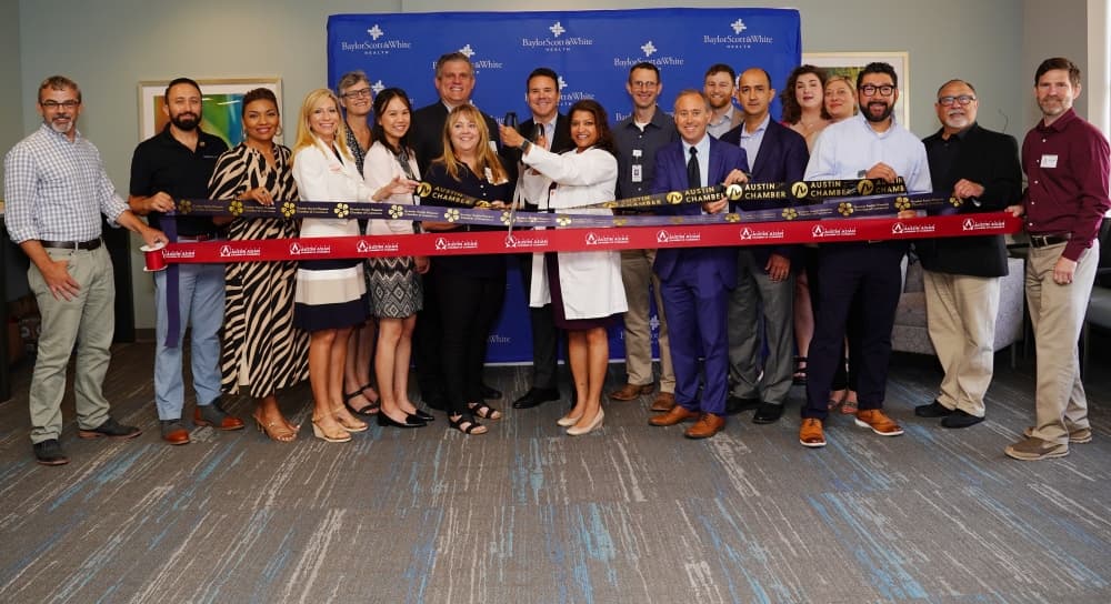 Ribbon cutting