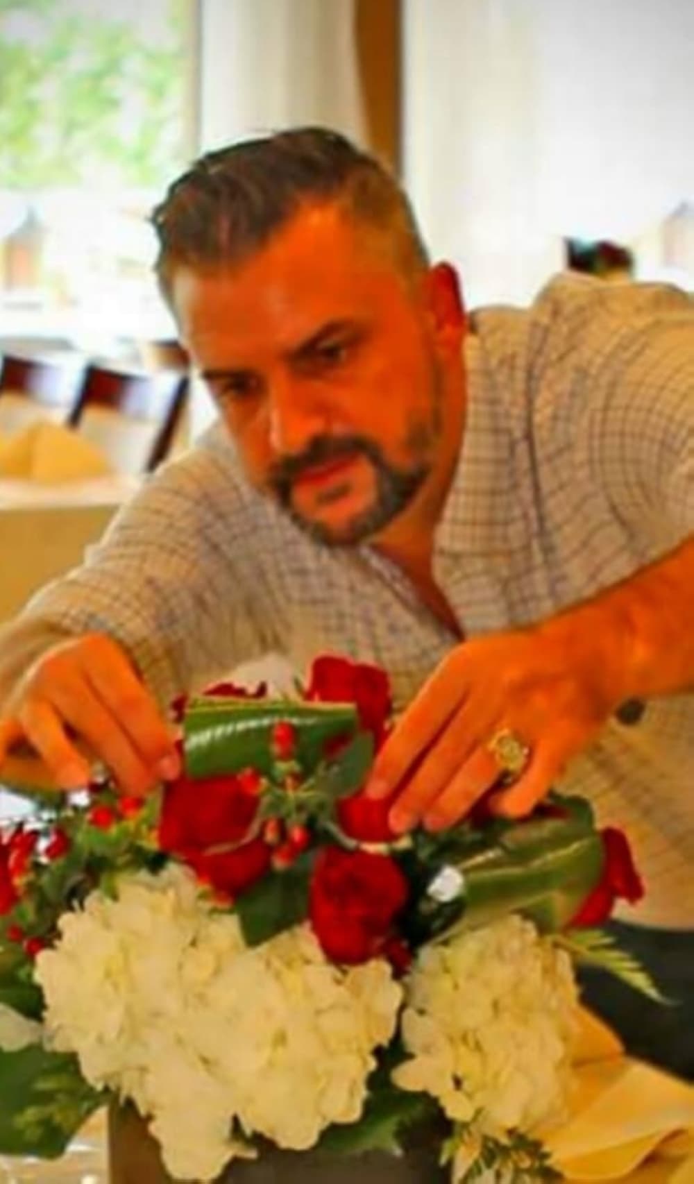 Jimmy Sims owns the flower shop. (Courtesy Kemah Flowers & Company)