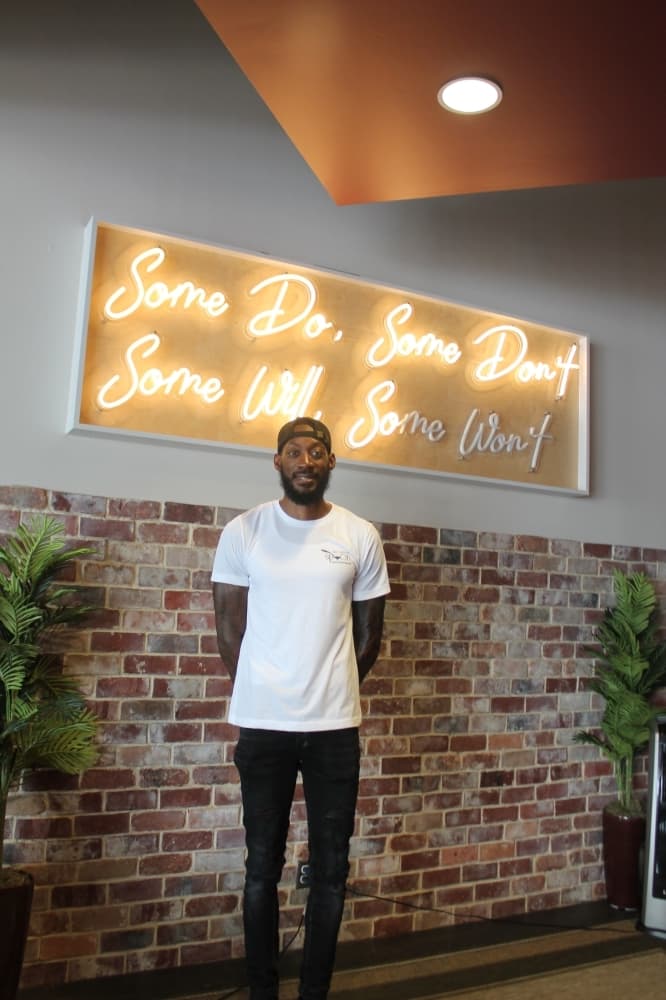 Max Bozeman owns The Greasy Spoon. (Renee Farmer/Community Impact)