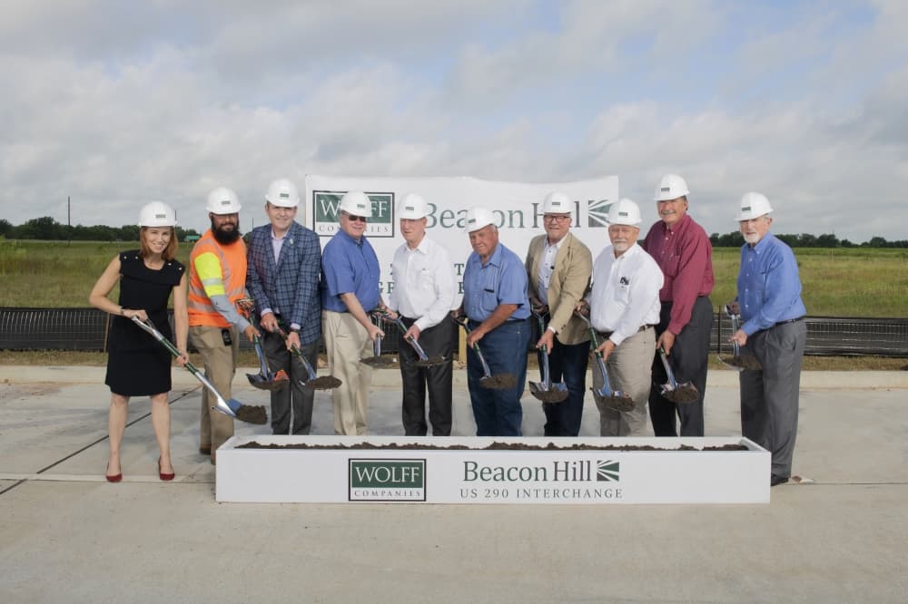 Beacon Hill interchange at Hwy. 290 breaks ground in Waller County