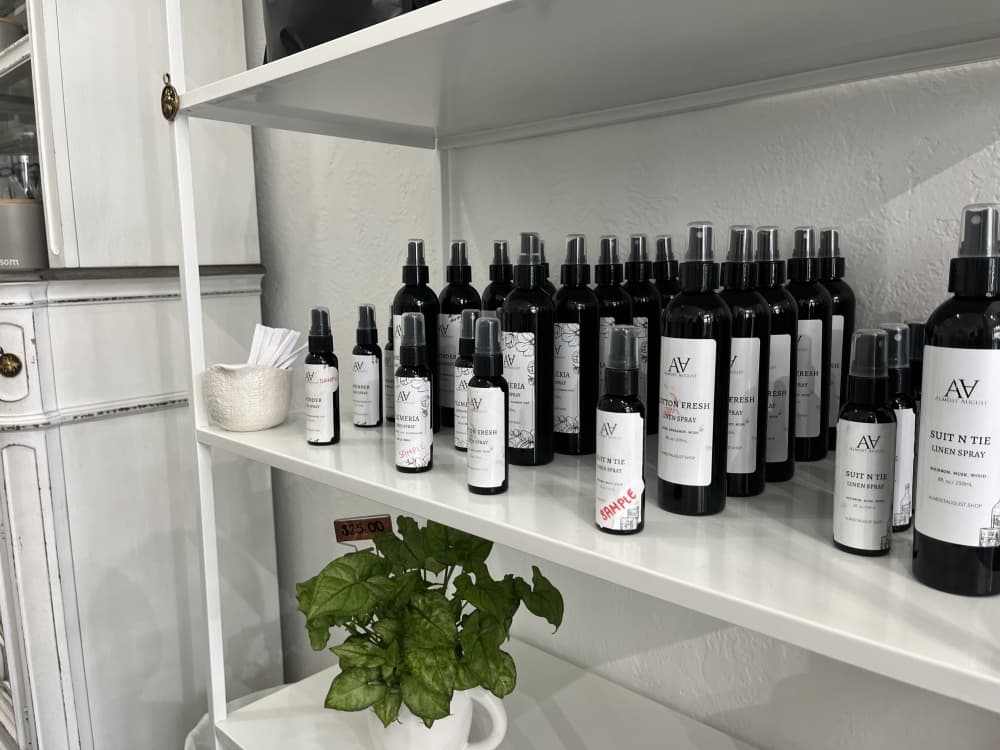 All of the products at Almost August are made by hand and toxin free. (Peyton MacKenzie/Community Impact)