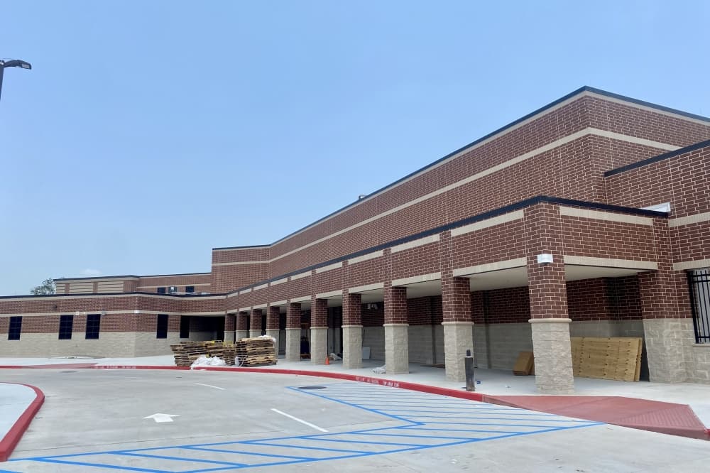 Hines Elementary School will open in Spring. (Cassandra Jenkins/Community Impact)