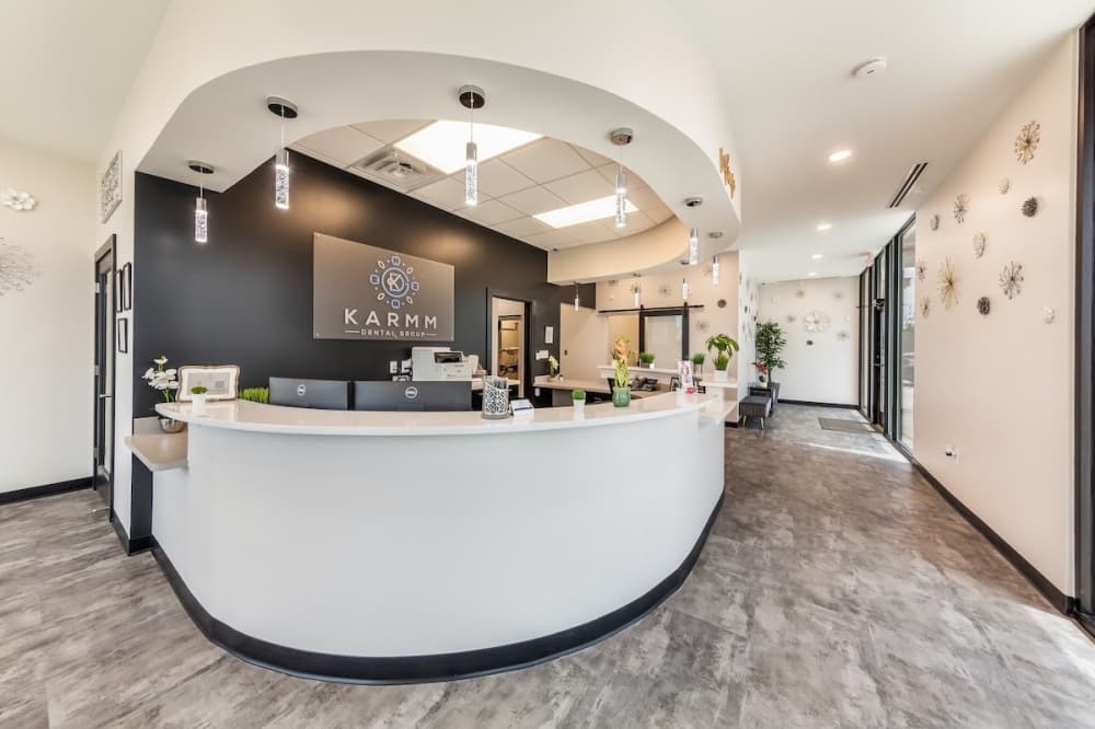dental office reception desk