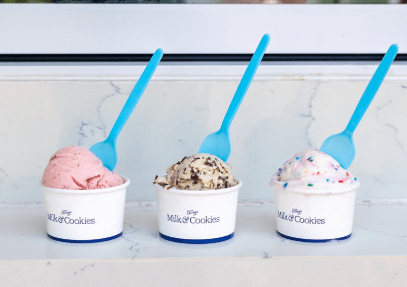 This is a photo of ice cream. 