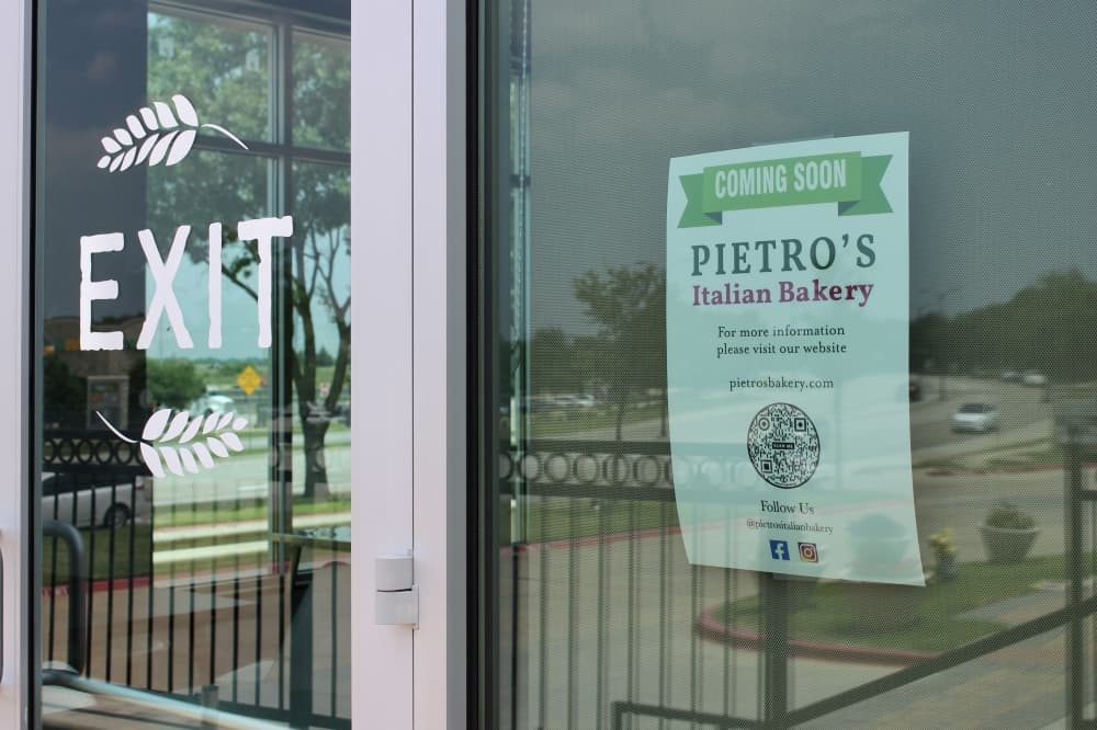 Pietro’s Italian Bakery to relocate to west Frisco