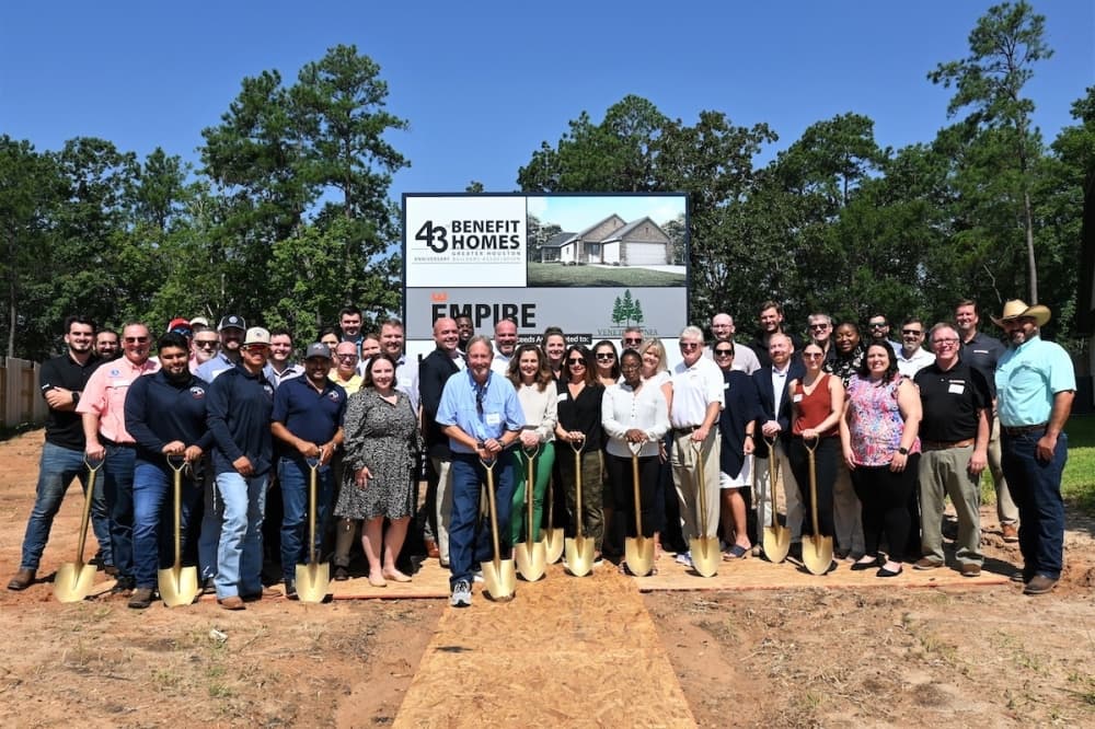 New home underway in Venetian Pines to benefit HomeAid Houston, Operation Finally Home