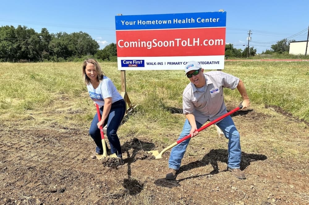 Care First Clinic breaks ground on new building in Liberty Hill