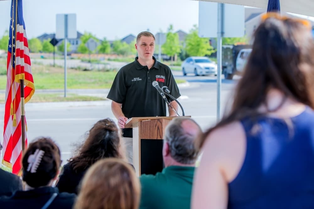 Celina Mayor Ryan Tubbs