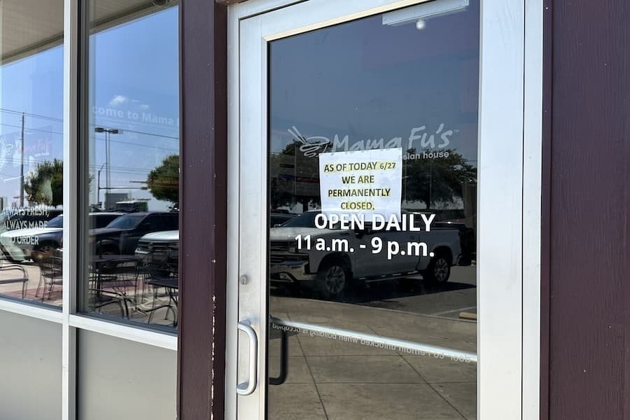 Mama Fu's Asian House closes in Kyle
