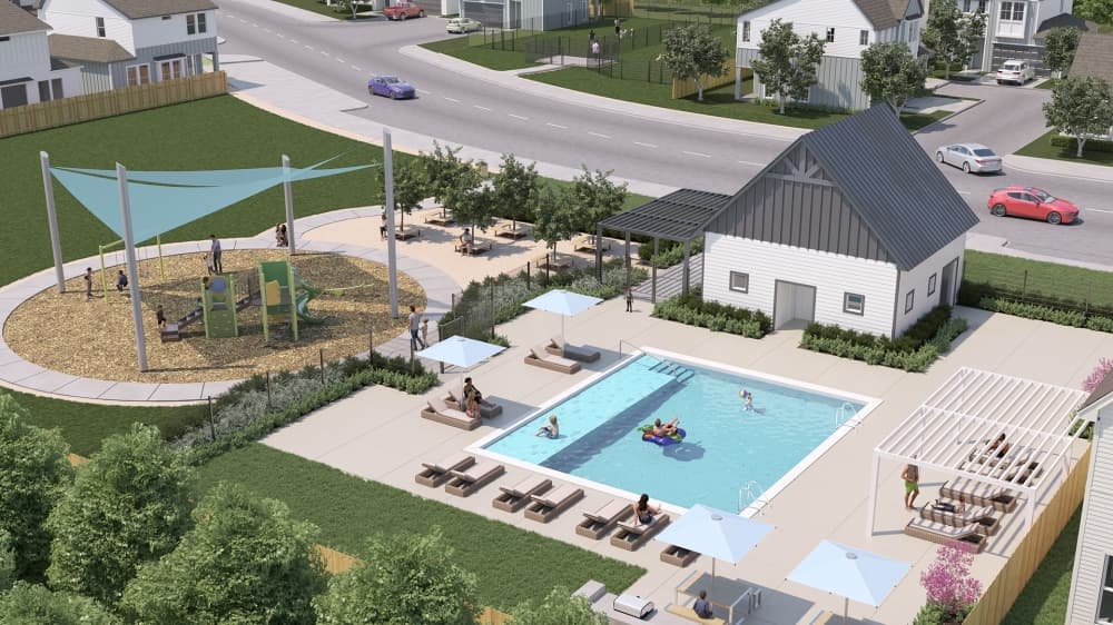 pool rendering