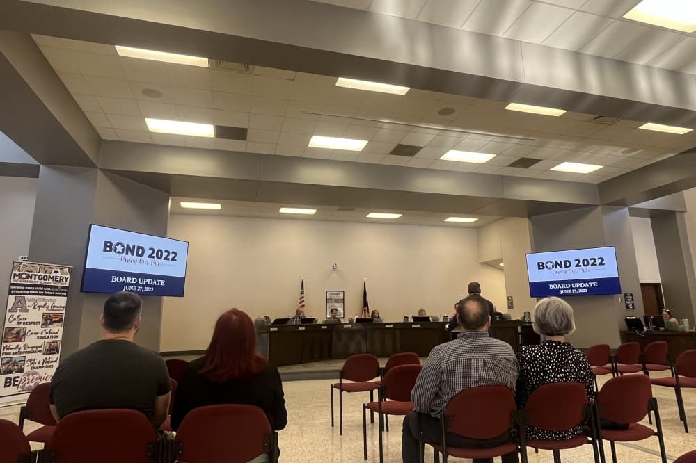 Montgomery ISD bond projects progress with construction at Creekside Elementary underway