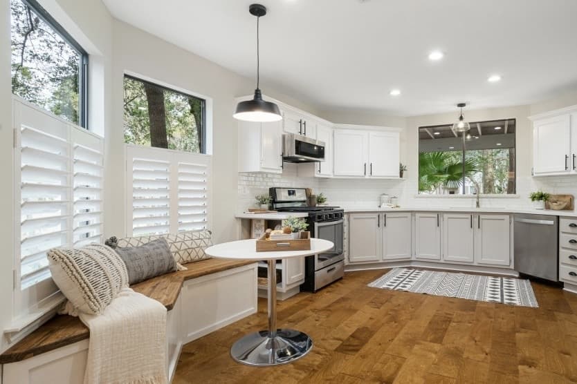 This home was remodeled by the Annie B. Group in The Woodlands. (Courtesy Annie B. Group)