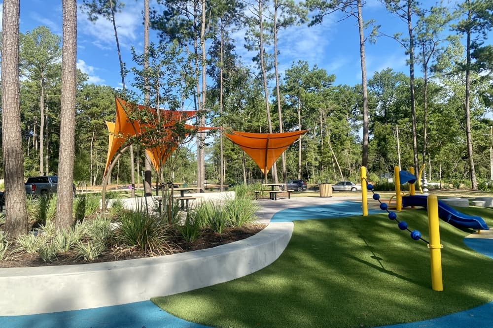 Harkrider Park is the sixth park in The Woodlands Hills. (Cassandra Jenkins/Community Impact)