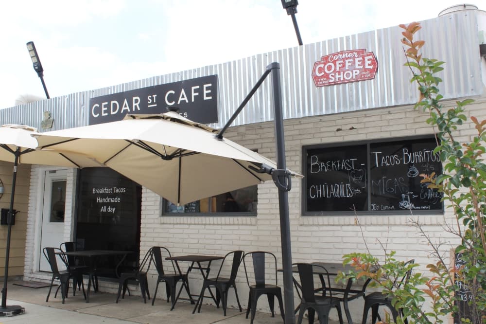 outside of the restaurant