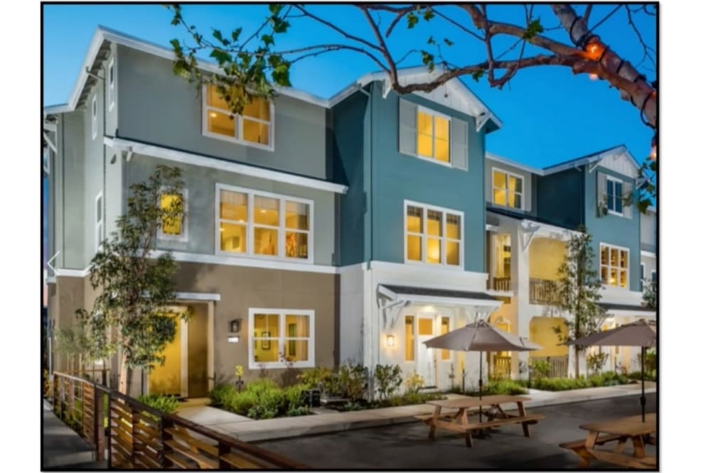 Exterior of a multifamily building