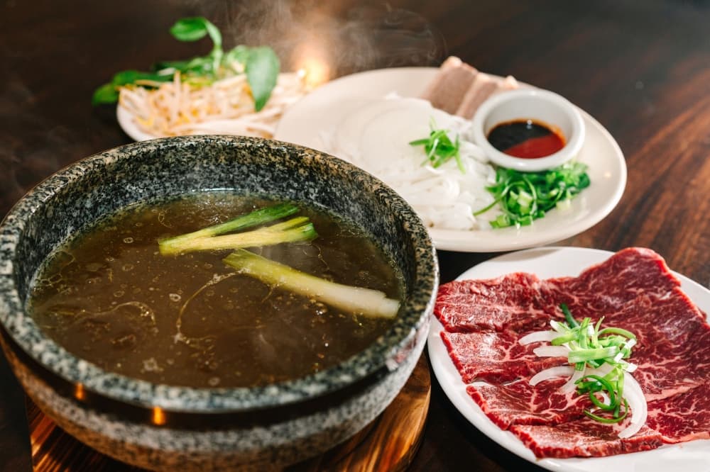 The One Pho brings hot stone pho to Northwest Austin