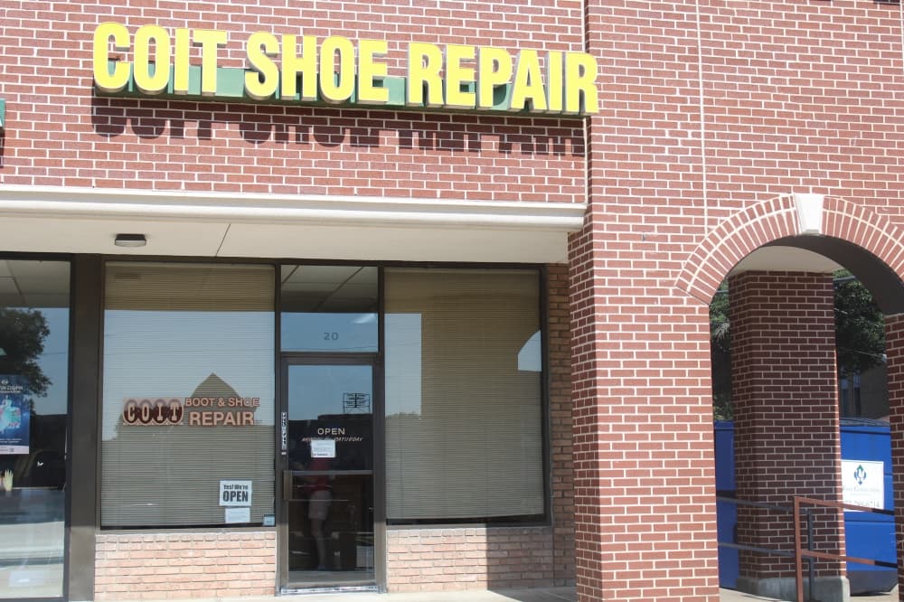 Coit Boot and Shoe Repair storefront.
