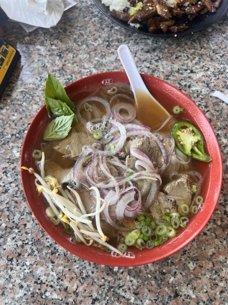 beef broth pho