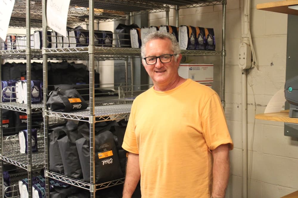 Eiland Coffee Roasters owner Clay Eiland.