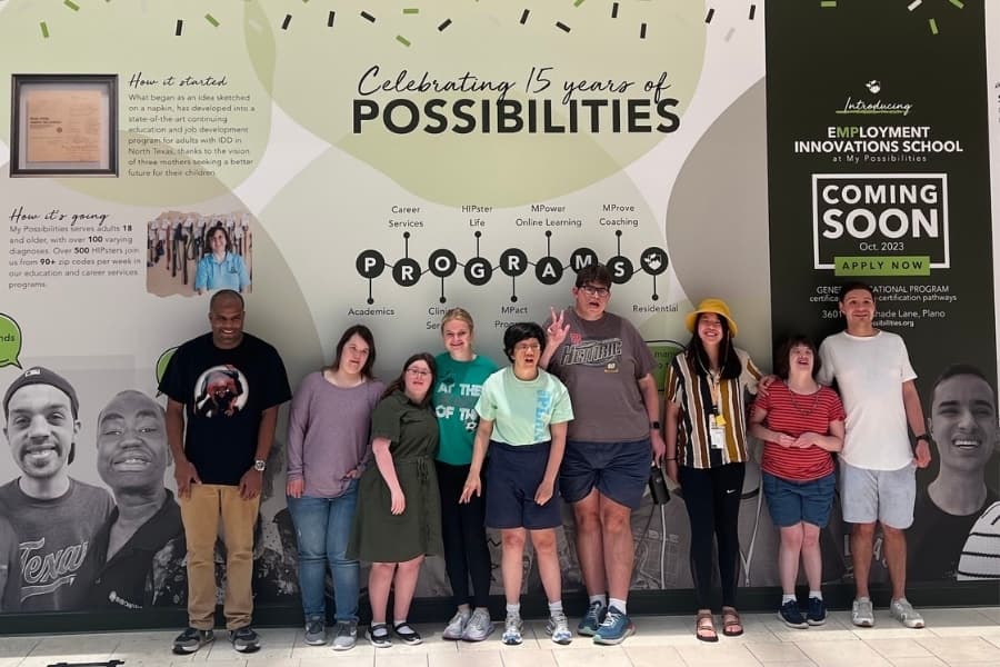 Unlocking the potential within: My Possibilities empowers adults with Intellectual and/or Developmental Disabilities (IDD) in Collin County