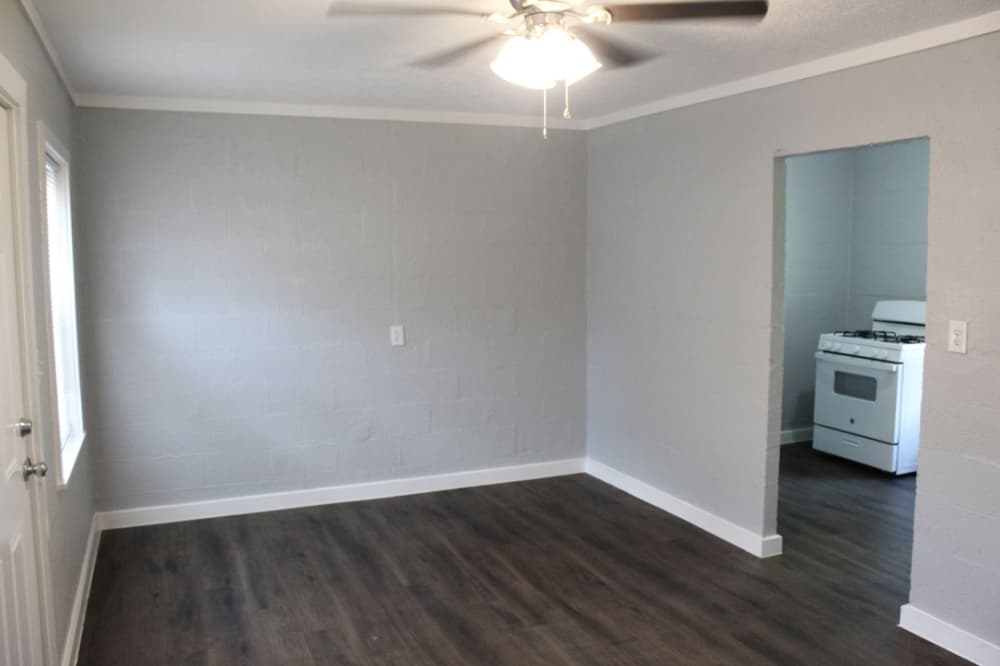 interior space of an apartment at vista view apartments