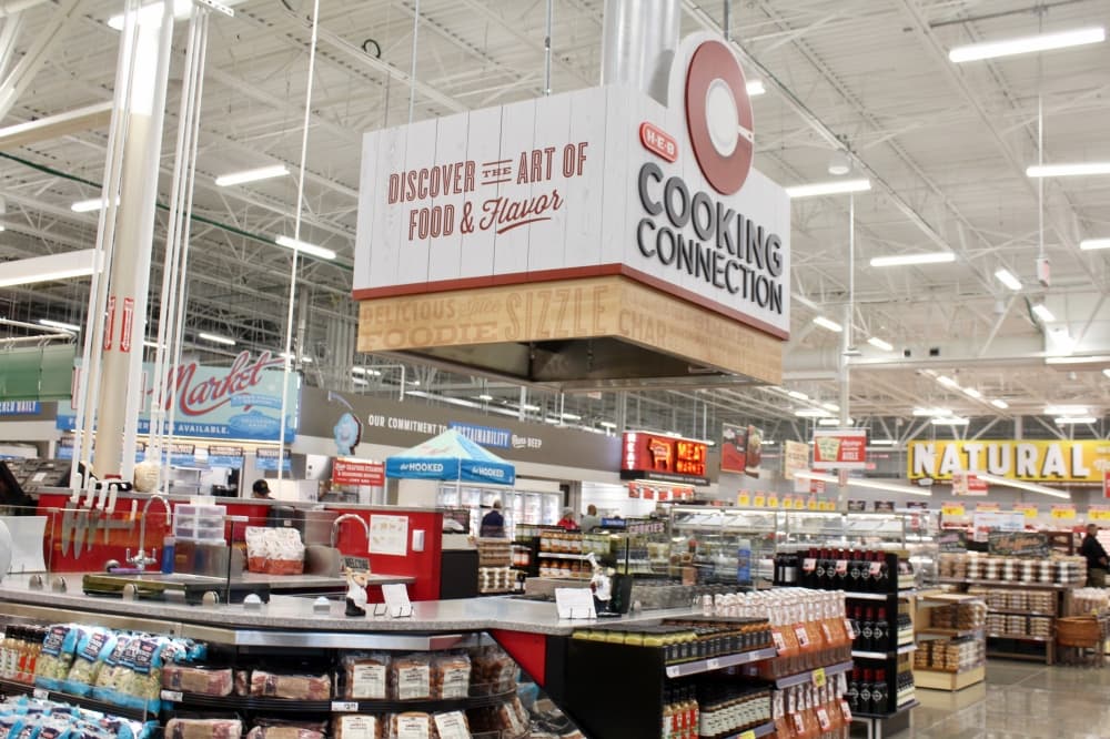 The Cooking Connections station at H-E-B