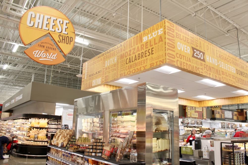 Cheese shop at H-E-B