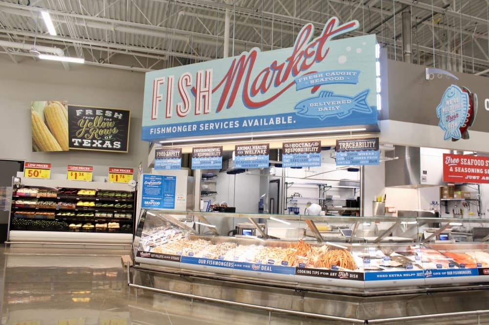 Fish Market at H-E-B