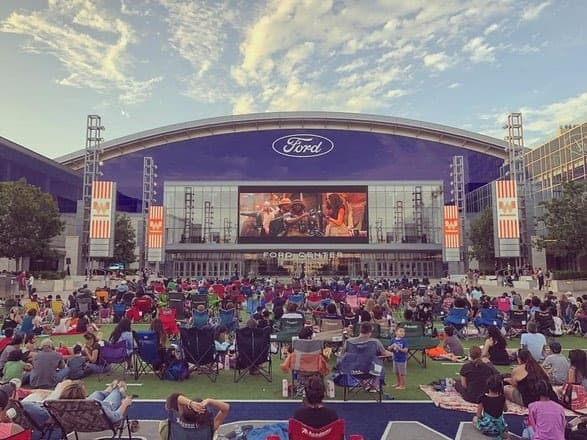 Catch a movie at The Star on Aug. 23. (Courtesy Visit Frisco)