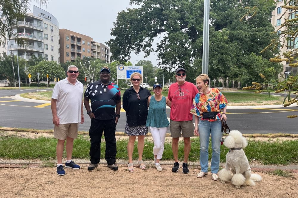 Construction wraps up on Washington Avenue over Westcott Street roundabout