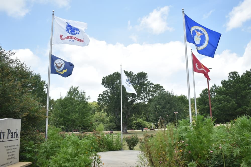 Magnolia Veterans Plaza to undergo renovation to add centerpiece