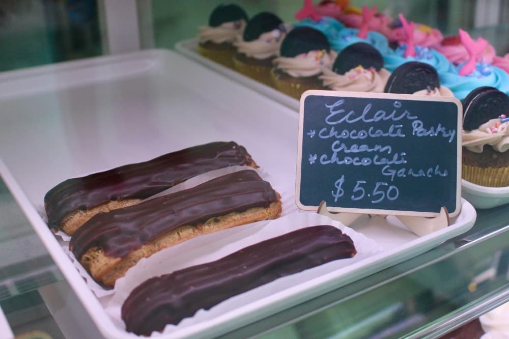 chocolate eclairs