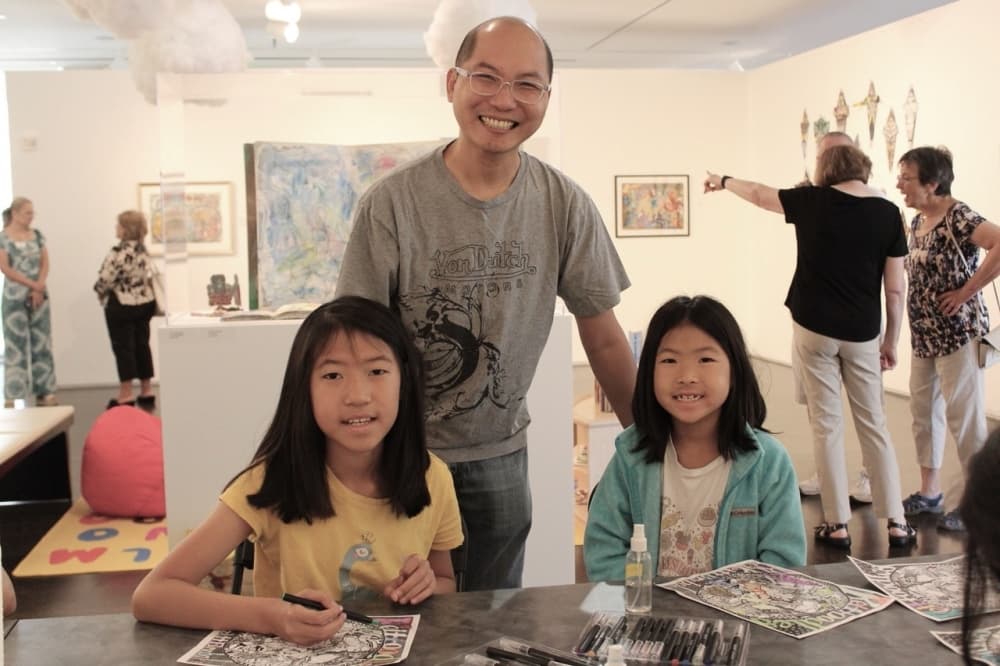 Families can enjoy art activities, a food truck and other festivities at the Pearl Fincher Museum of Fine Arts' Family Day on Aug. 26. (Courtesy Pearl Fincher Museum of Fine Arts)