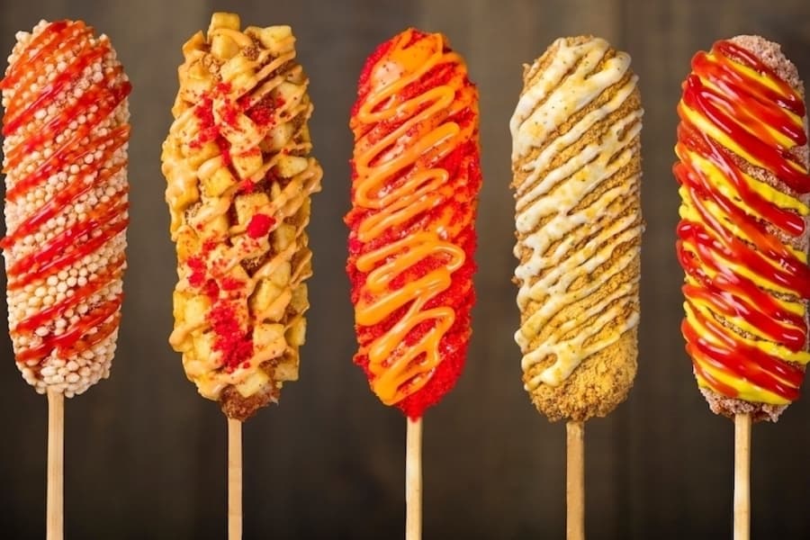 Two Hands Fresh Corn Dogs serving classic, Korean-style corn dogs in Cy-Fair