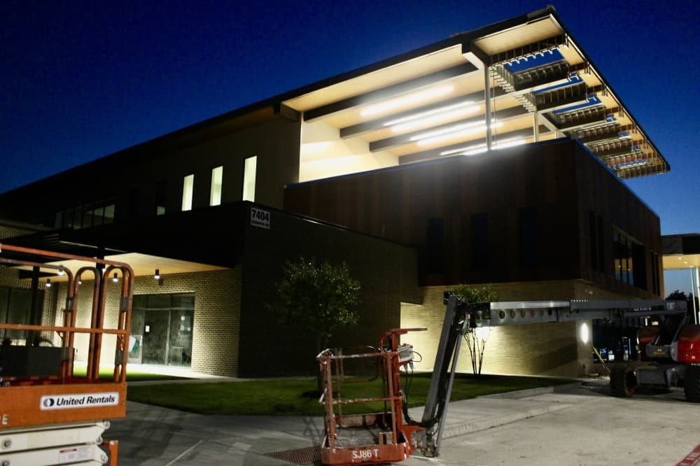wortham intermediate exterior with construction