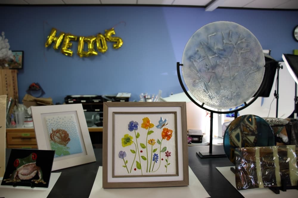 projects made with fused glass